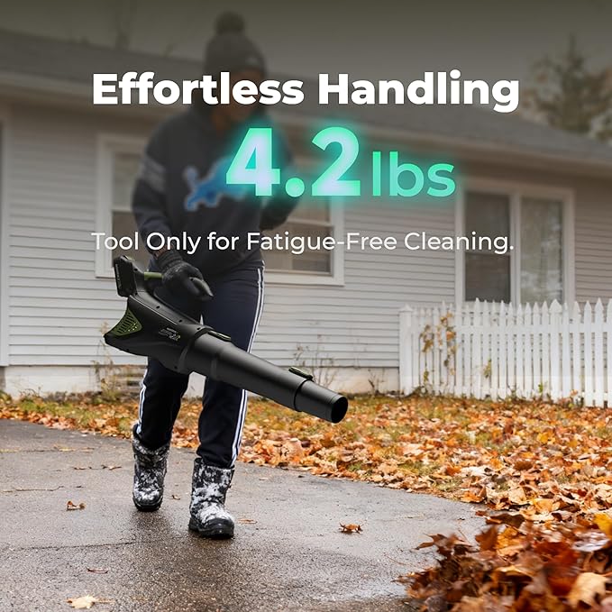 NovorikX 12'' Cordless String Trimmer & 350 CFM Leaf Blower Combo, 3 Batteries & Charger Included