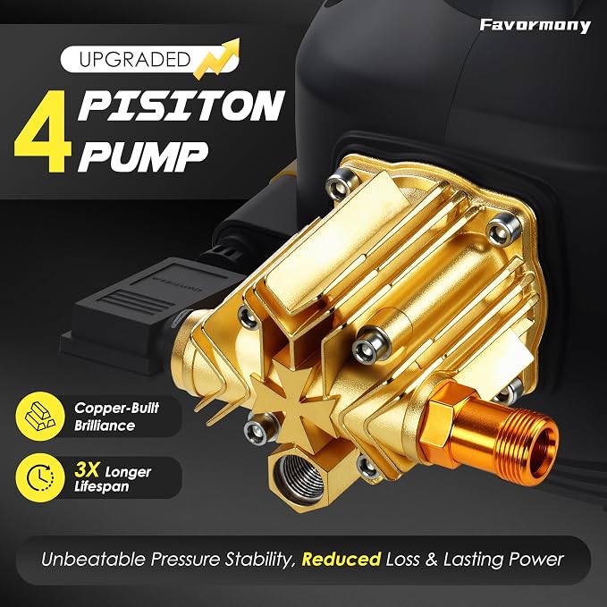 Pressure Washer, Portable Power Washer for Car Detailing, Home, Fences, Driveways, Patio Outdoor All Other Cleaning transformations