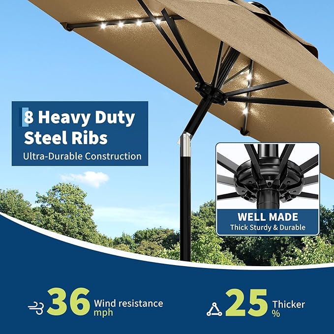 GarveeLife patio umbrella