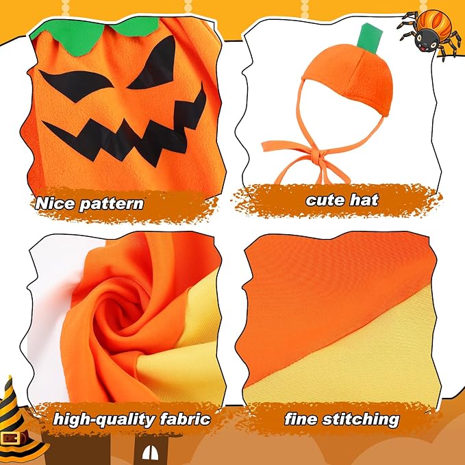 2 Set Halloween Goose Outfit Lawn Porch Goose Cloths Plastic Clothing Fall Halloween Outfit for 23 Inches Outdoor Patio Yard Lawn Art Decoration