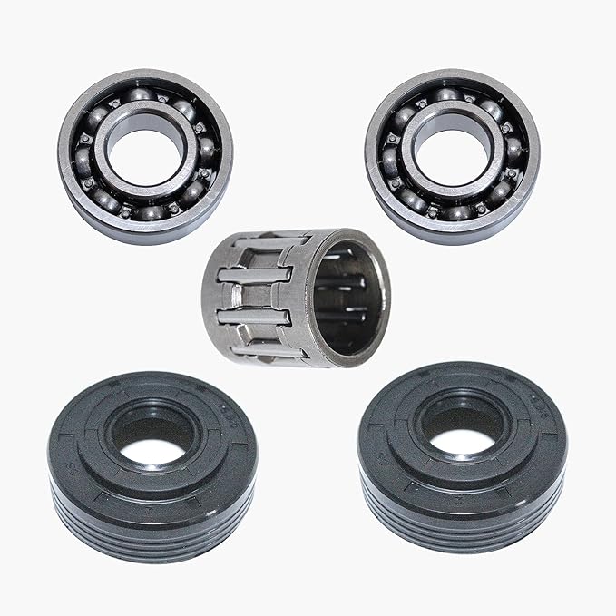 Crankshaft Crank Bearing Oil Seal Kit For HUSQVARNA 340 340E 345 345E 350 EPA Chainsaw Parts 503932301 503932302