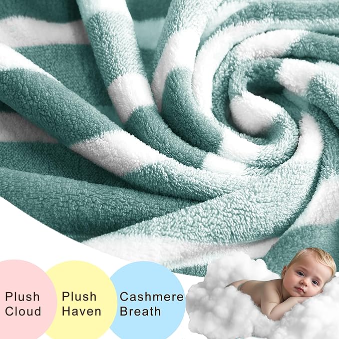 Lounge Chaise Chair Towel Cover,Pack of 2, Ultra Plush & Absorbent Micro Fleece Towel Cover for Pool,Beach,Outdoor(Garden, Courtyard)| Faster Drying, Non-Slip,2 Side Pockets | 85" x 30"-Green
