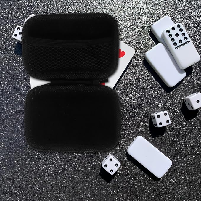 SUPVOX Waterproof Playing Card Storage Box Portable Deck Storage Case with Card Holder for Outdoor Gaming and Camping