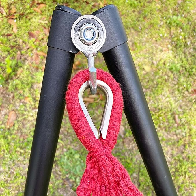 Hammocks for Trees Chair, Portable Lightweight Hammock, Comfortable Fabric Hammock, Camping Hammock with Ropes, for Backyard, Porch, Outdoor and Indoor Use