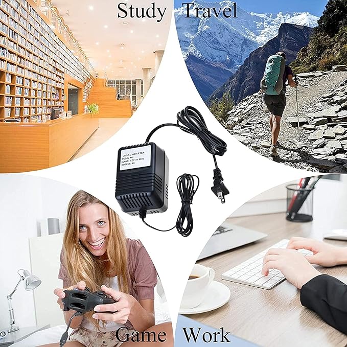AC Adapter for Black Decker GSN30 GSN32 Type 1 3.6V DC 3.6 Volt, GSN35 Cordless Garden Shear/Shrub Combo NiCad Compact Grass Trimmer B&D BD 5.7VAC 5.7V -6V Power Supply Battery Charger