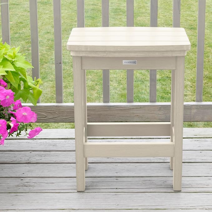 Highwood Lehigh 6pc Counter Height Balcony Dining Set, Whitewash