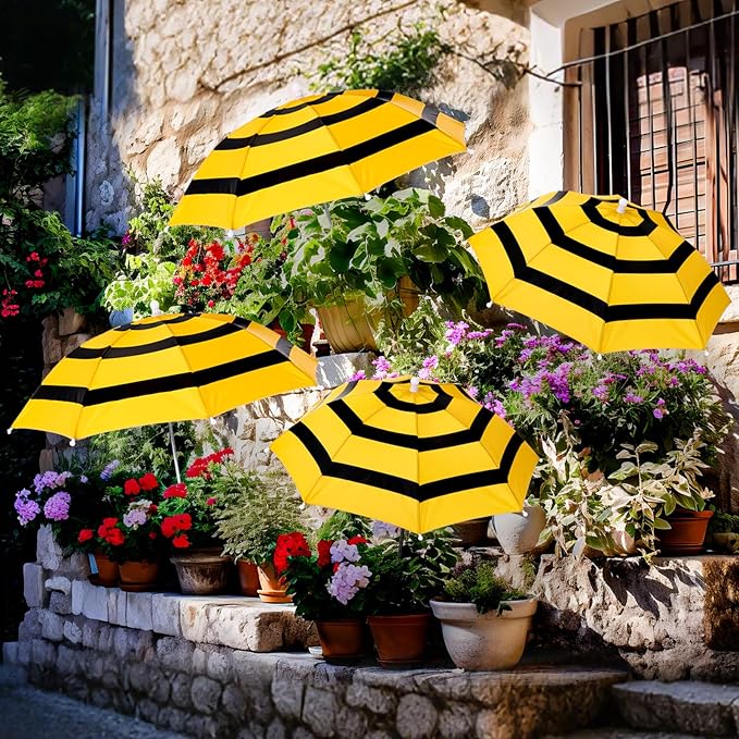 Plant Umbrellas for Outdoor Plants, Large Garden Plant Umbrella Shade Upgraded Adjustable Angle Height for Potted Plants Garden Beds