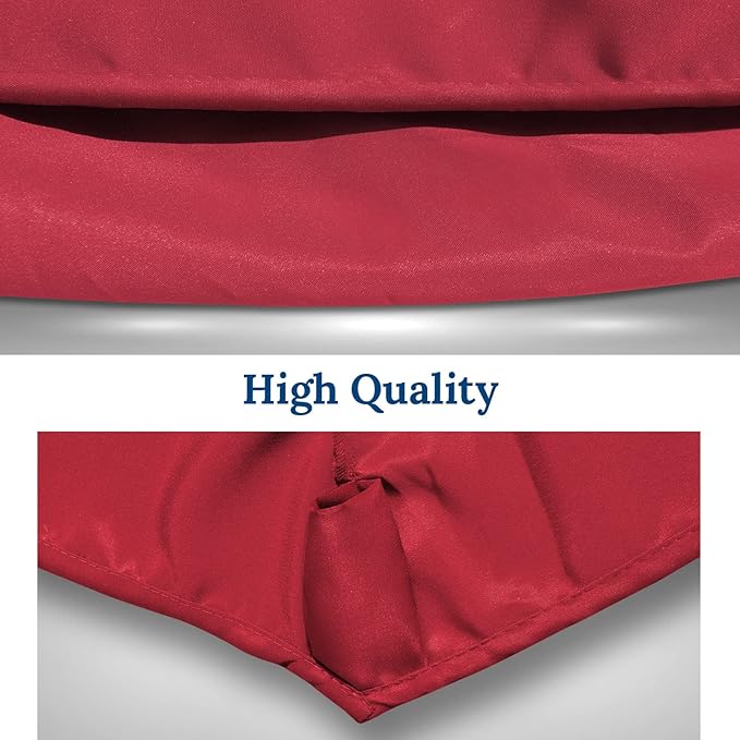 YardGrow 11.5ft 8 Ribs Umbrella Canopy Replacement for Patio Umbrella, Frame NOT Included, Umbrella Replacement Canopy ONLY