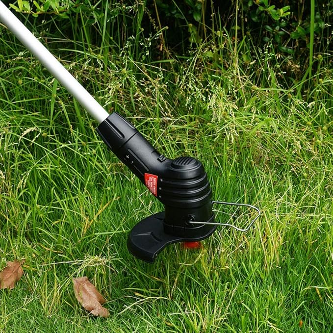 Newooh Garden Tool,Cordless String Trimmer Cordless Rechargeable Grass Trimmer String Grass Trimmer for Garden Lawn Weeding