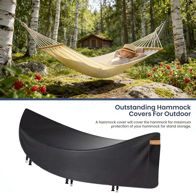Hammock Covers | Windproof Water-Resistant Protector - Hammock Rain Cover | for Outdoor Hiking Biking Cycling Mountain Fishing Picnic Garden
