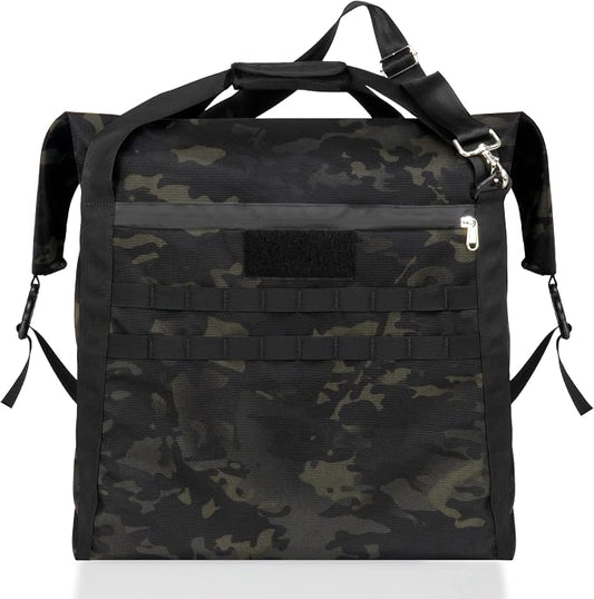 Xtreme Sight Line ~ G CUBƎ 50 Faraday Bag for Small to Medium Generators and Electronics ~ Protects Against EMP/CME/EMF/RF ~ Diamond Form Farday Lined Interior ~ Midnight Multicam
