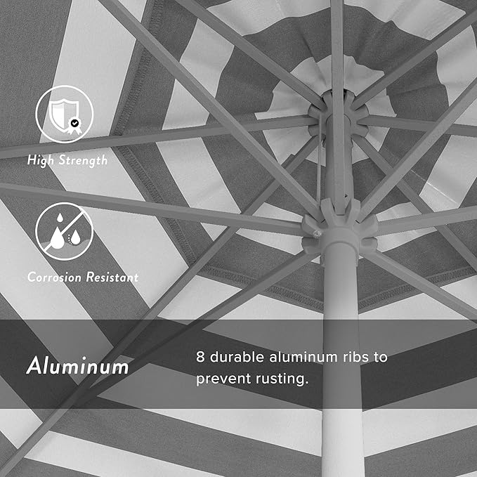 California Umbrella 9' Rd Aluminum Patio Umbrella