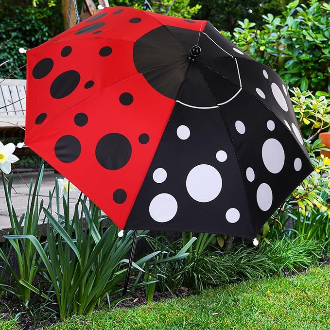 Plant Umbrellas for Outdoor Plants, Large Garden Plant Umbrella Shade Upgraded Adjustable Angle Height for Potted Plants Garden Beds
