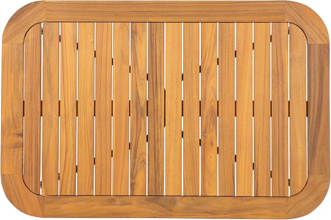 Christopher Knight Home Elly Acacia Wood Outdoor Loveseat and Coffee Table Set, 2 Piece Patio Furniture Set with Metal Frame, Outdoor Conversation Set with Cushion for Backyard, Green+Teak+ Beige