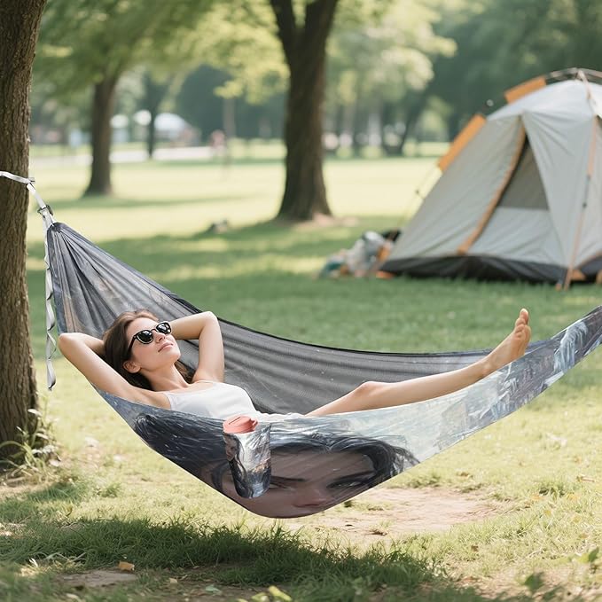 Archers Game Anime Girl Hammocks with Portabl Carry Bag Swing Hammock for Patio Backyard Lounge Base
