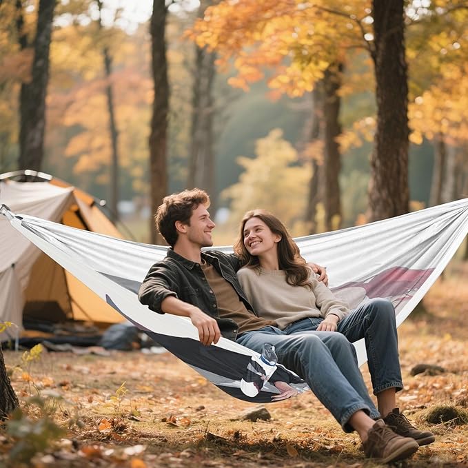 Sexy Vampire Anime Hammocks with Hanging Rope Hanging Hammock for Patio Backyard Lounge Base