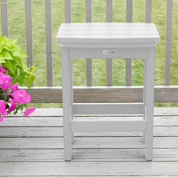 highwood Lehigh 3pc Counter Height Balcony Dining Set, White