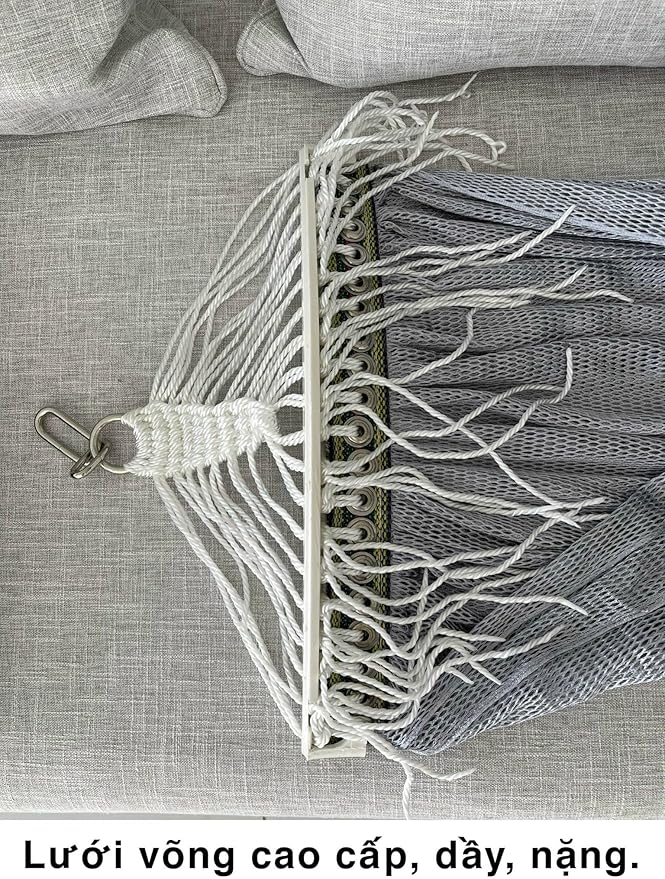 Truong THO Hammock Only- No Stand/Frame- Vong Truong THO Luoi Vong Only (Khong Bao Gom Khung Vong) (Green)