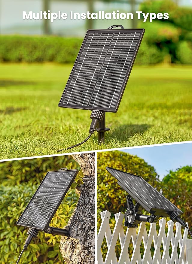 Brightown 108FT 52LED Solar String Lights Outdoor with Remote & USB Port | Shatterproof Bulbs, Dimmable & Timable, 3 Modes, Patio Lights Solar Powered with a Mount Clip for Camping Backyard Garden