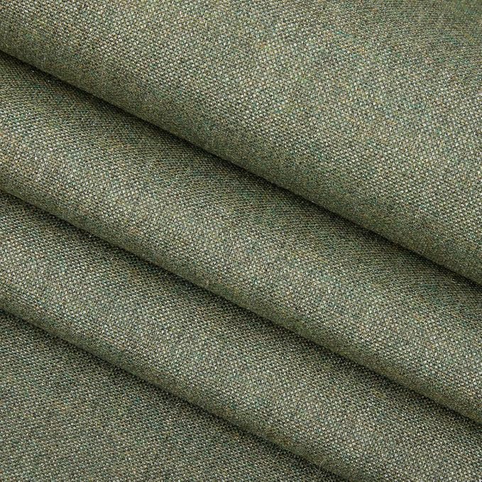 RSH DECOR Sunbrella Tufted Wicker U-Shape Cushions Set of 2 | 22" x 22" | Outdoor Seat Cushions for Patio Furniture| Crafted with Sunbrella Performance Fabric | Made in USA (Cast Sage Green)