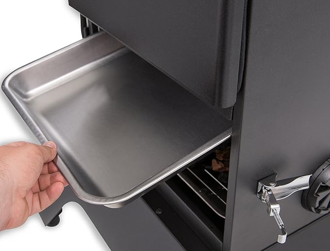 Broil King 923617 Vertical Natural Gas Cabinet Smoker, Black