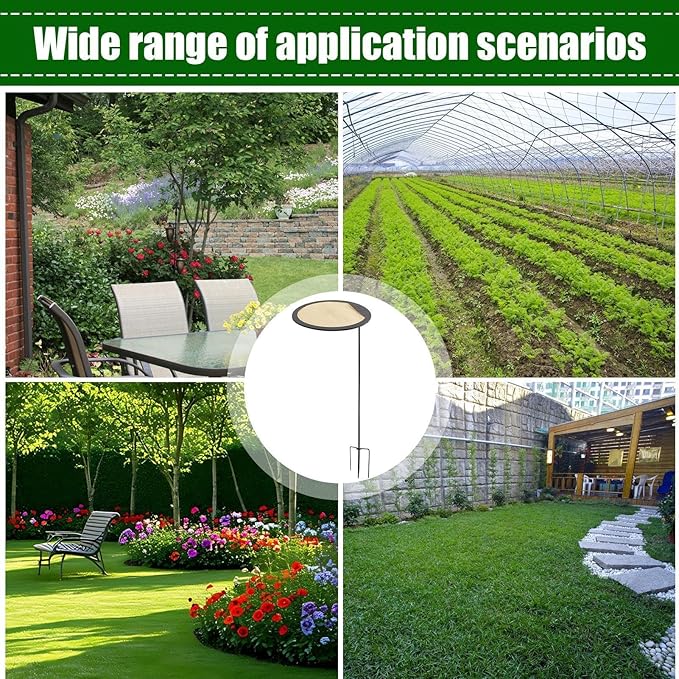 Umbrella for Plants | Sun Protection Outdoor Plant Cover | Sun Shade Outdoor Pot Umbrella - for Vegetables Flowers Porch Patio Balcony Courtyard Decoration