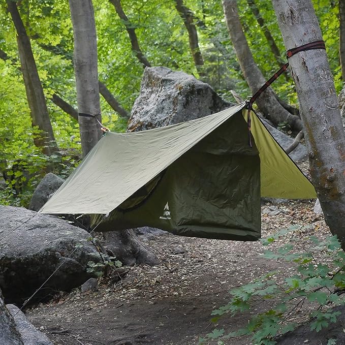 Haven Tents Lay Flat Hammock Tent - Waterproof Camping Hammock with Mosquito Net, Insulated Pad and Rainfly - Haven Tent, Haven XL, Haven Safari