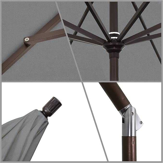 California Umbrella 11' Rd Tahoe Series Aluminum Patio Umbrella