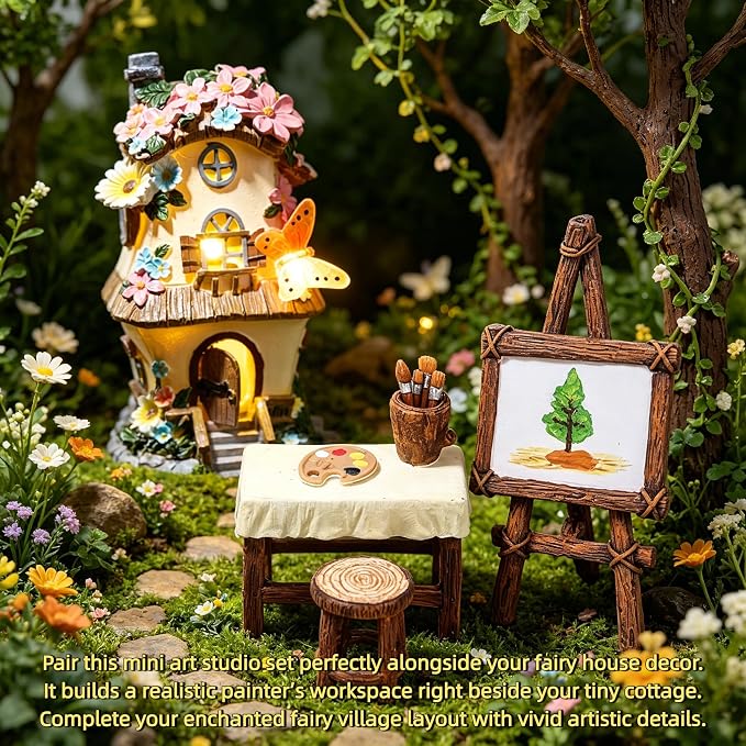 Fairy Garden Accessories,Fairy Garden Accessories Outdoor,Fairy Garden | fairy garden decor,fairy garden supplies,mini fairy garden accessories,mini furniture,dollhouse furniture,fairy garden kit