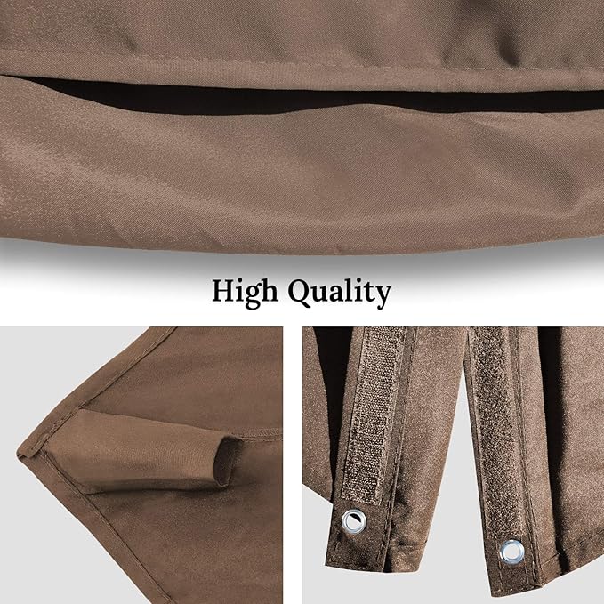 BenefitUSA Outdoor Canopy Top Cover Only Replacement Canopy for 10'x10' ROME Cantilever Patio Umbrella (Canopy Only)