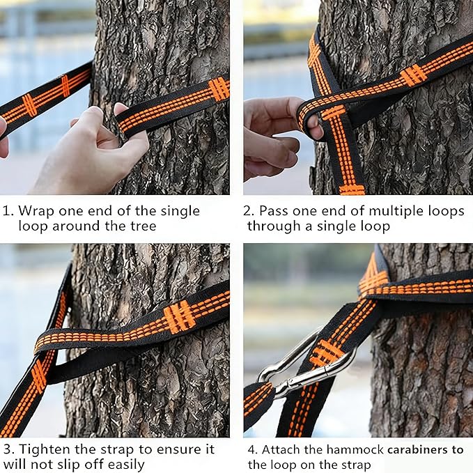 Outdoor Amacas Garden Camping Hammock,Hammock Portable with Carrying Bag for Patio Yard Garden Backyard Porch Travel ﻿