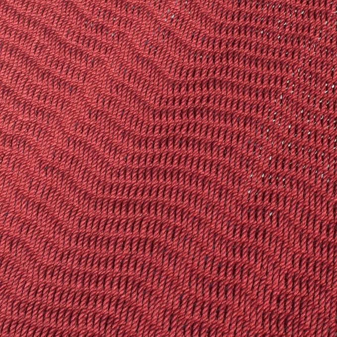 Double Caribbean Hammock - Soft-Spun Polyester - 48 inch (RED)