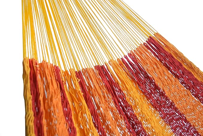 HAMMOCKS RADA - Super Cotton Thicker String - Mayan Style (Sunset Color)