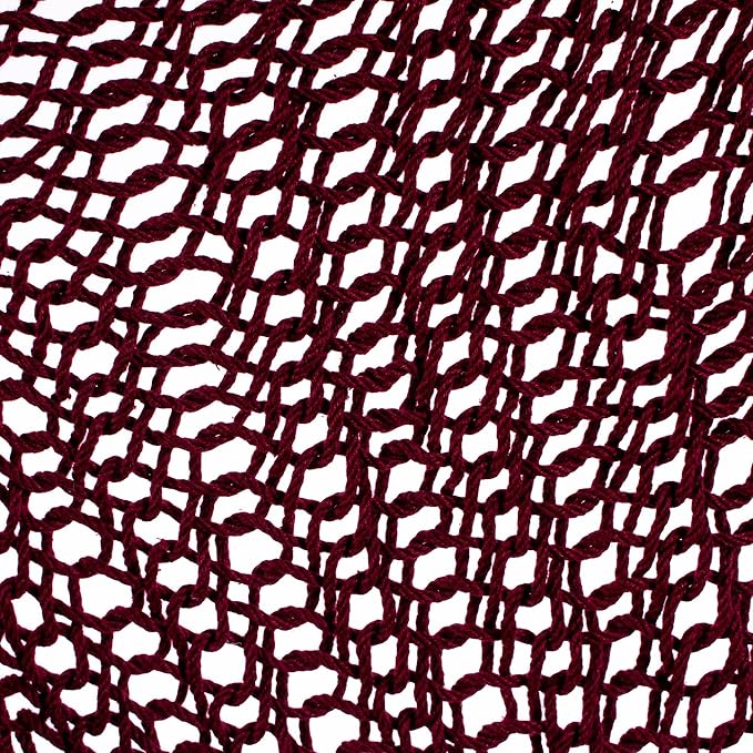 Novica Handmade Sea Breezes in Bordeaux Cotton Hammock Swing