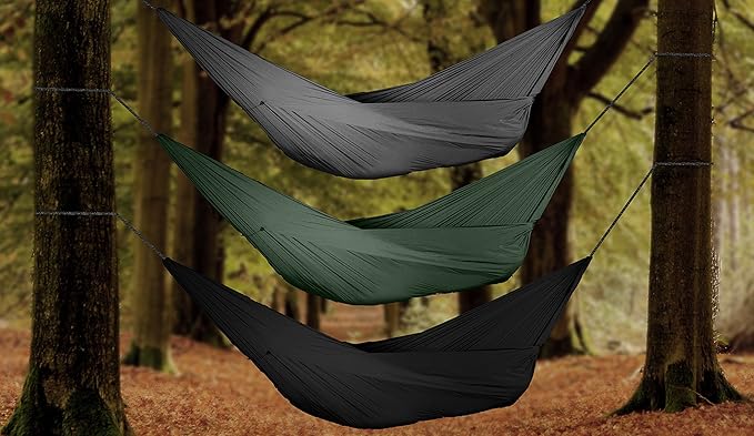Go Outfitters | Go Hammock | 11' Feet Long, Ultra-Comfortable Hammock with Exclusive Fabric Tensioner System
