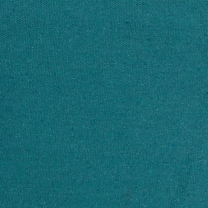 Hammock with Netted Fringe and Wooden Bars - 100" x 41" - Teal Green