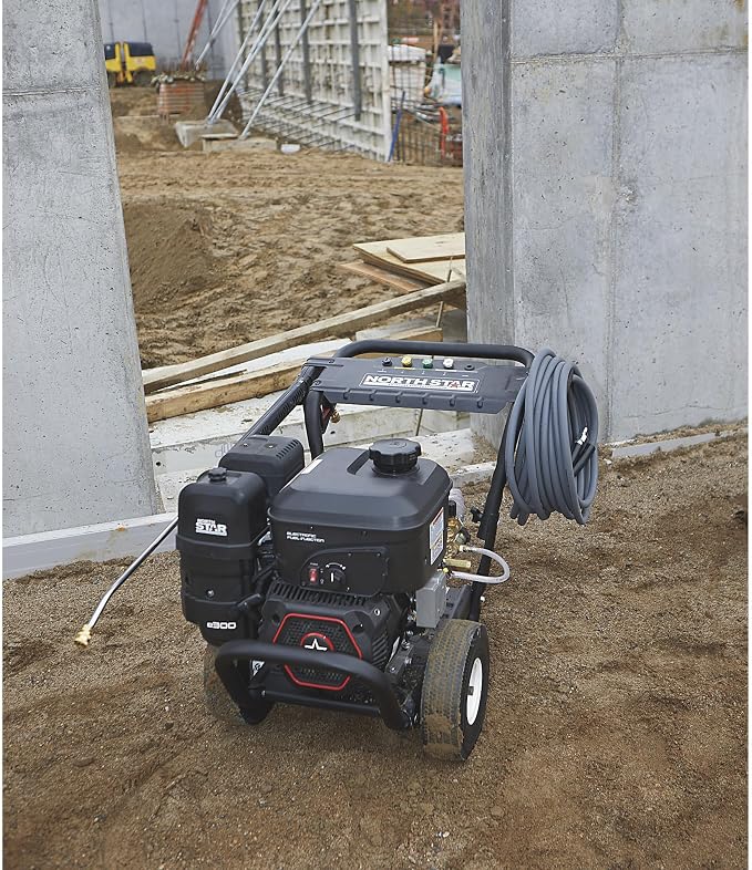 NorthStar Gas Cold Water Pressure Washer, 3600 PSI, 3.0 GPM, NorthStar Engine