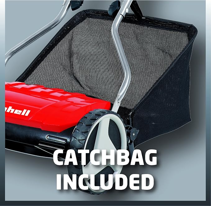Einhell GE-HM 38 S-F Hand Push Lawn Mower,Red,38 cm