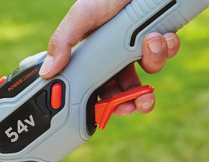 Black+Decker Dualvolt STC5433B Cordless Brushcutter, Grass Trimmer (54 V, with AFS Reflex Thread Extension, 33 cm Cutting Width, E-Drive Gear Transmission, Without Li-Ion Battery and Charger)
