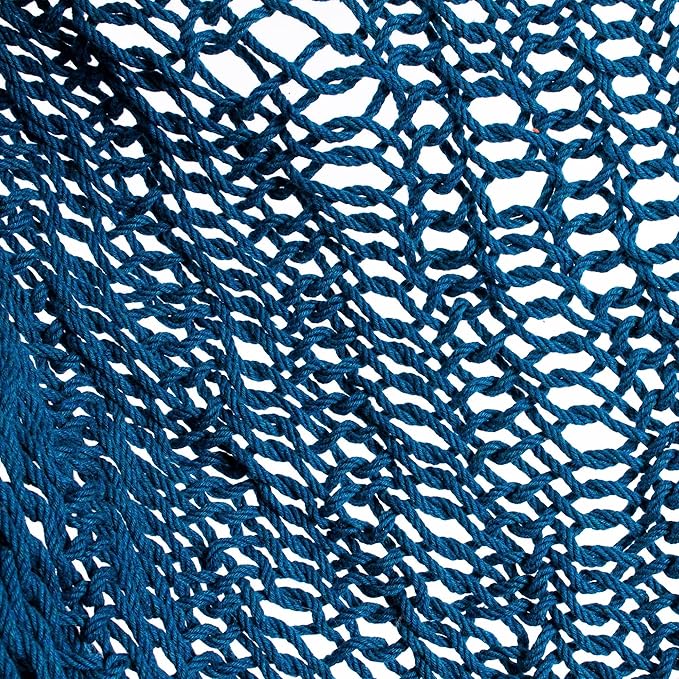 Novica Handmade Ocean Seat in Teal Cotton Hammock Swing