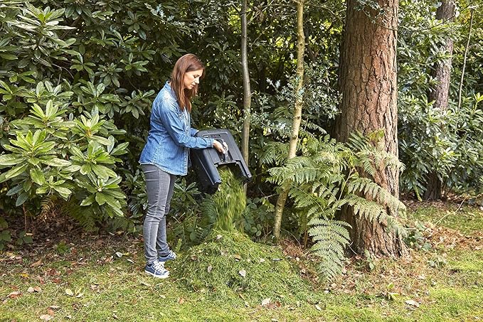 Black + Decker bemw451bh-qs Wired Lawnmower 3 Height 32 cm, 1200 Watt, Orange