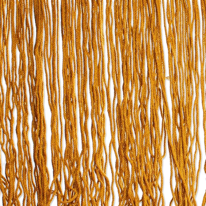 Novica Handmade Amber Cascade Cotton Rope Hammock (Double)