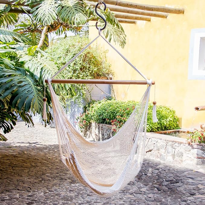 NOVICA Ocotal Sands Cotton Hammock Swing
