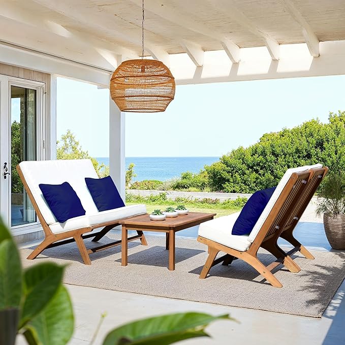 Safavieh PAT7044A Collection Chaston Teak
