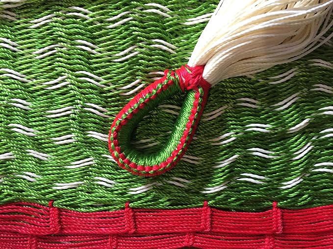 Traditional Mayan Hammock -Nopales Hammock (Small) - Thick Nylon Thread