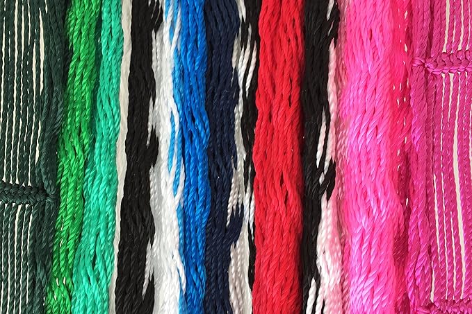 Traditional Mayan Hammock -Sarape Hammock (Small) - Thick Nylon Thread