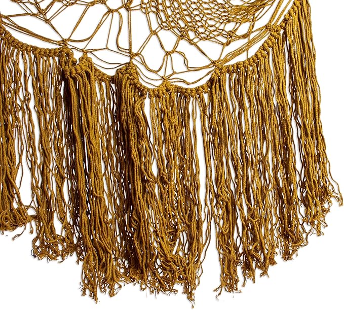Novica Handmade Sweet Siesta Cotton Rope Hammock Swing