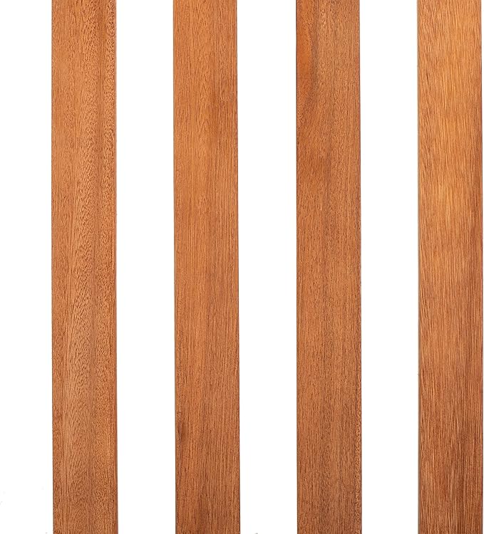 SAFAVIEH Outdoor Collection Chaston Natural Wood/Beige Cushion 4-Piece Conversation Patio Set