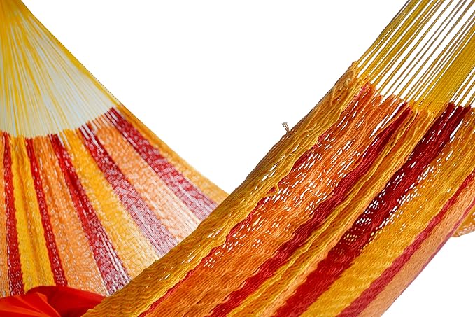 HAMMOCKS RADA - Super Cotton Thicker String - Mayan Style (Sunset Color)