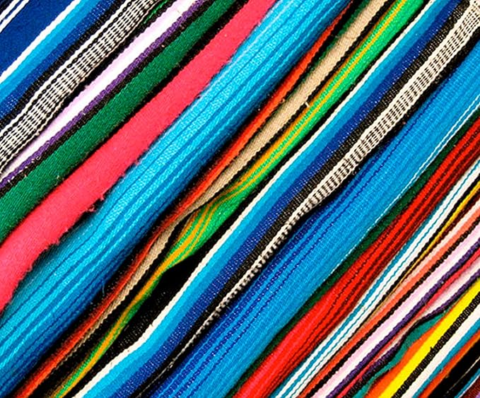 Traditional Mayan Hammock -Sarape Hammock (Small) - Thick Nylon Thread